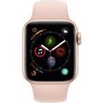 Apple Watch Series 4 GPS + Cellular Smartwatch (Black Strap, 40mm)