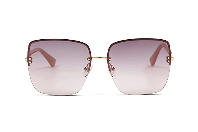 Ombra VELOCITY Premium Lens Retro Square Stylish Pink Sunglasses For Men By CFS Vision A Mahindra Collaboration - Image 2