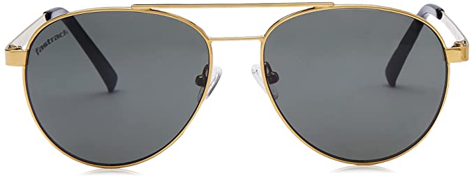 Fastrack UV Protected Aviator Men's Sunglasses - (M242GR4T|58|Green Color Lens) - Image 2