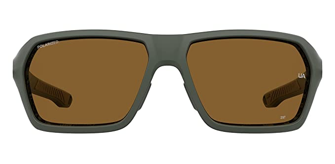 Under Armour Polarized Square Male's Sunglasses-(UA RECON DLD 646A| Green color - Image 3