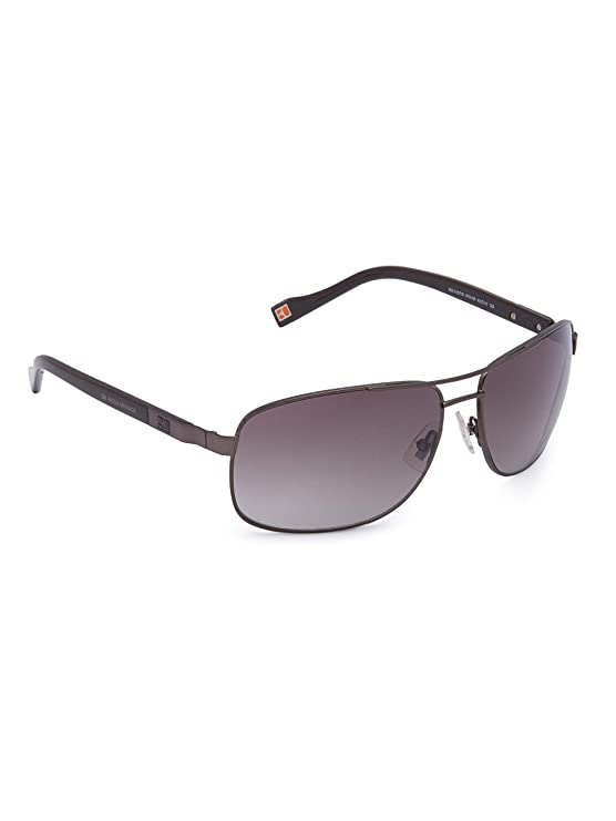 BOSS ORANGE Gradient Square Men's Sunglasses - (BO 0107/S 9T6 63HA|63|Brown Color) - Image 3
