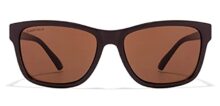 Fastrack Men's Square Sunglasses Brown Frame, Brown Lens -Pack of 1