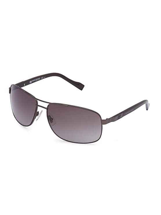BOSS ORANGE Gradient Square Men's Sunglasses - (BO 0107/S 9T6 63HA|63|Brown Color)