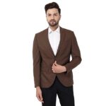blackberrys Men's Formal Notch Lapel Slim Fit Blazer-NL-JENA