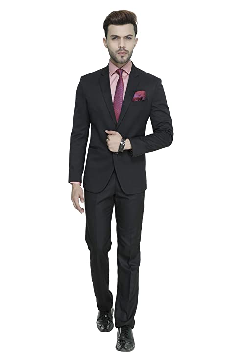 MANQ Men's Slim Fit Suit